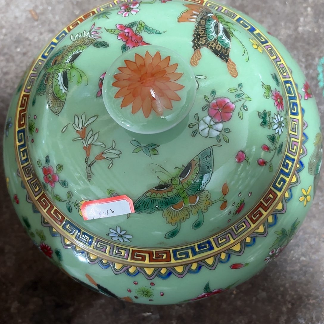 摆件红**子精品陶瓷工艺美术品摆件