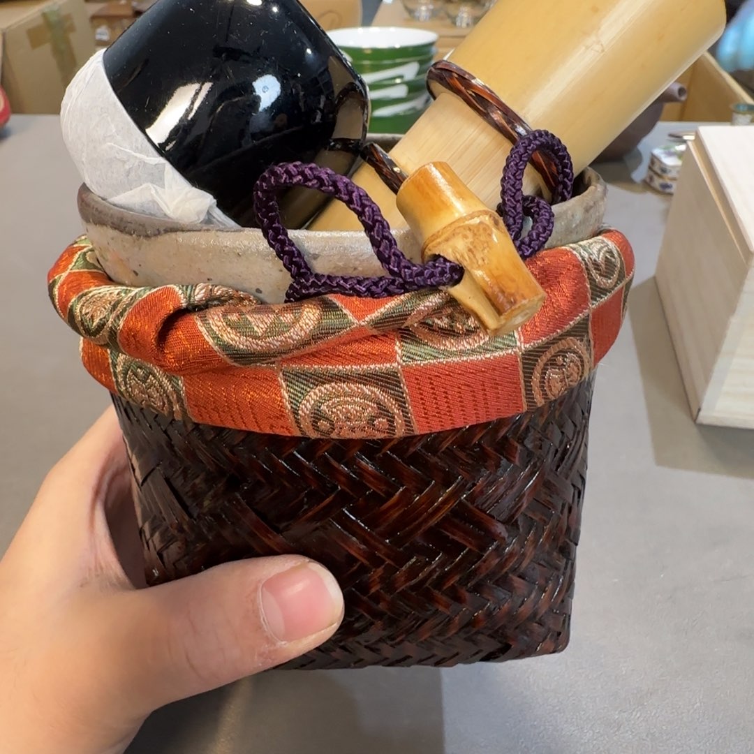 竹编中古美术装饰工艺品