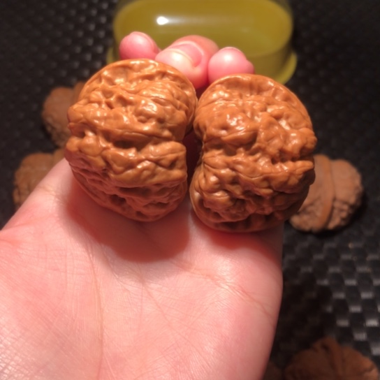 文玩核桃把件41蛤蟆头