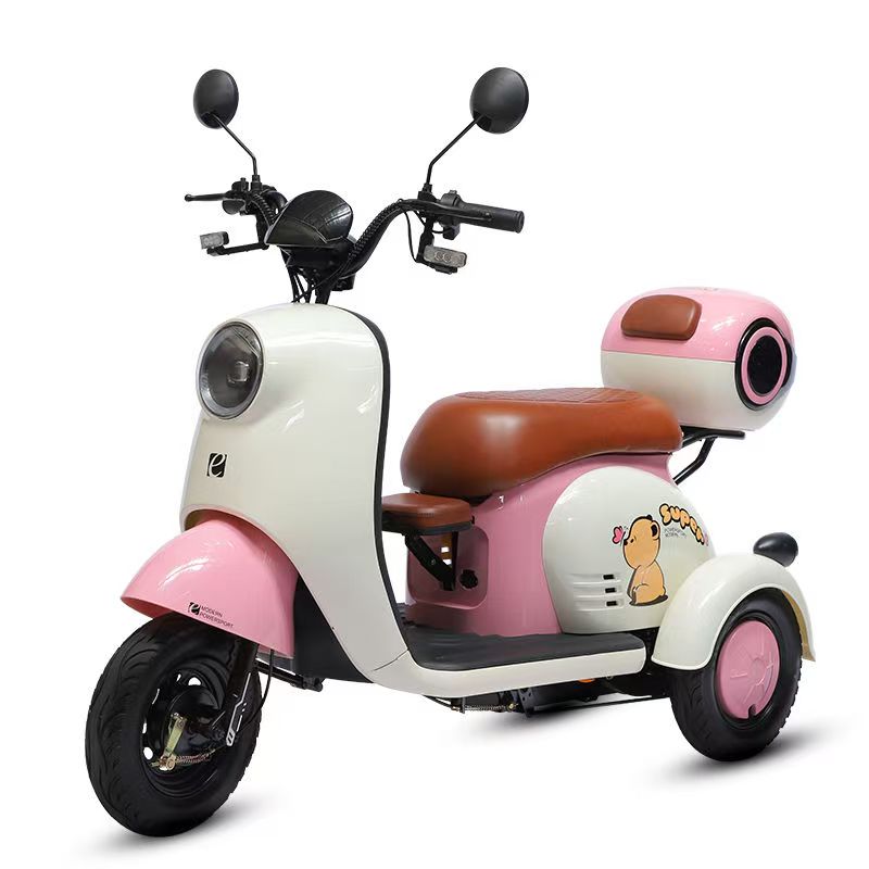 电动三轮车适合老人接送孩子家用小型男女上下班代步