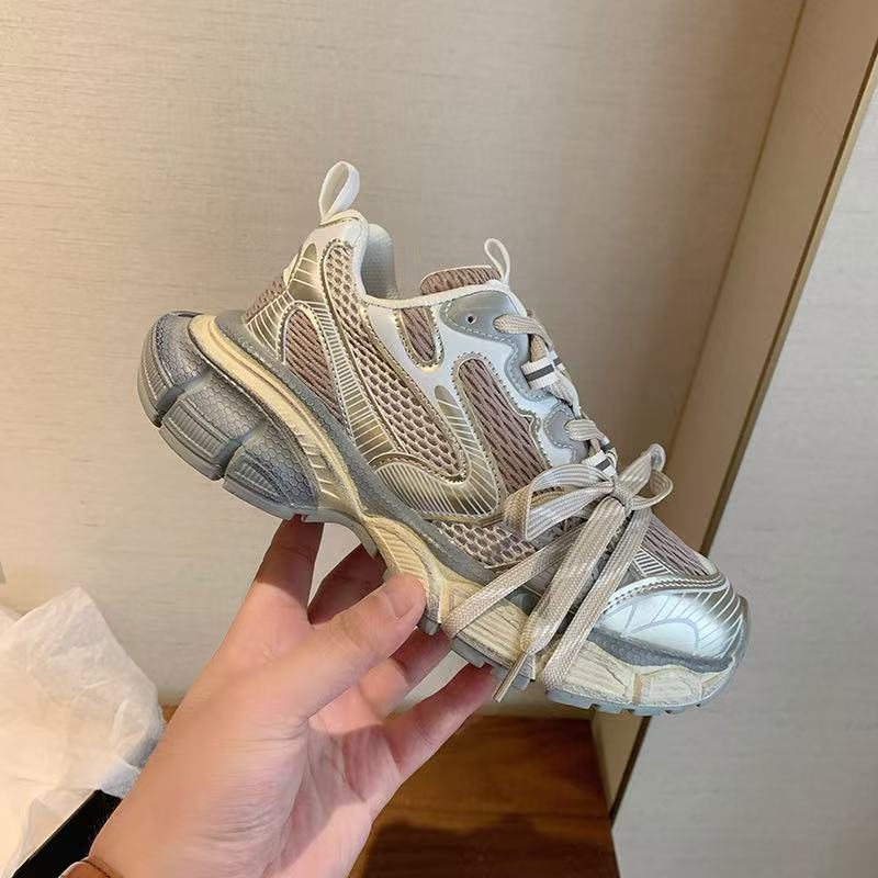 有意思思女鞋“巴家老爹”运动潮鞋透气夏季韩版ins潮流百搭网面