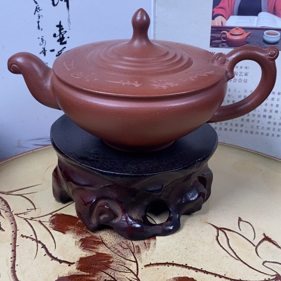 紫砂茶壶200 容量宜兴紫砂壶