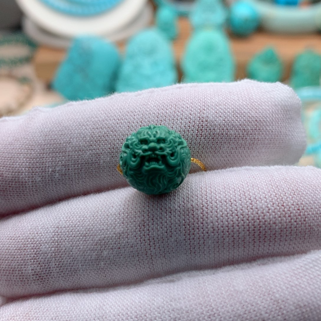 绿松石珠宝奇石未镶嵌