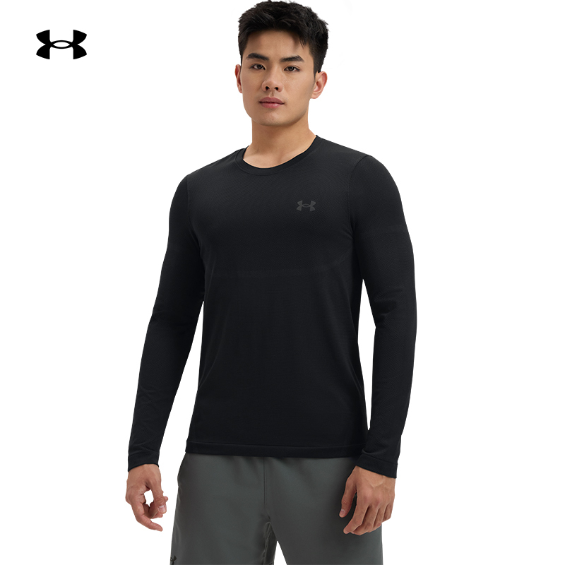 安德玛官方UA春季RUSH Seamless男子训练运动长袖T恤1379282