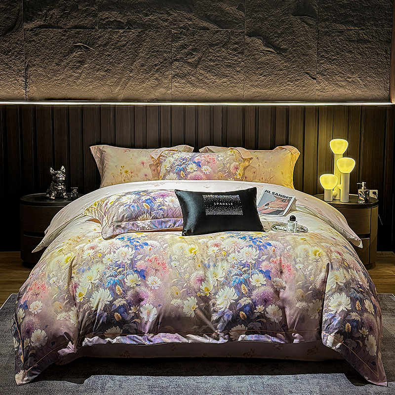 【老板娘精选】A类正品高档匹马棉碳素加厚磨毛四件套床上用品