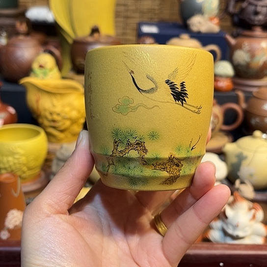 紫砂茶杯紫砂主人杯