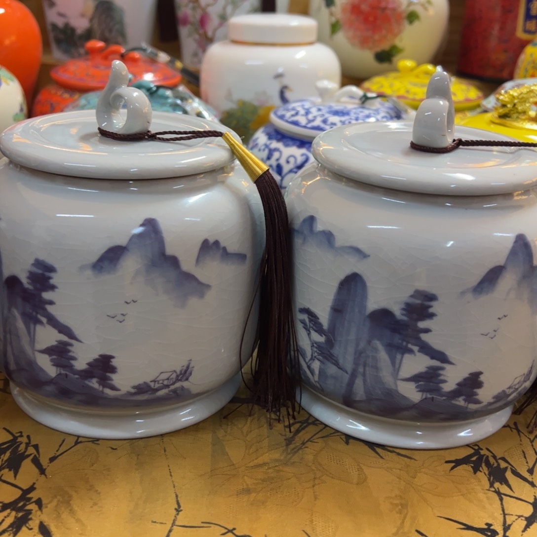 高端款家用茶叶罐