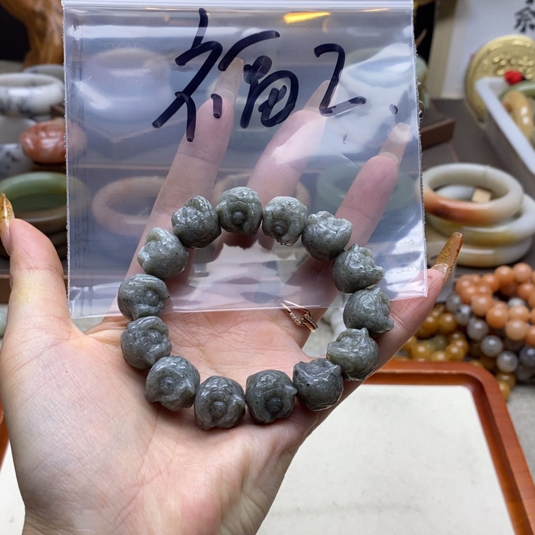 石英岩玉合金手镯