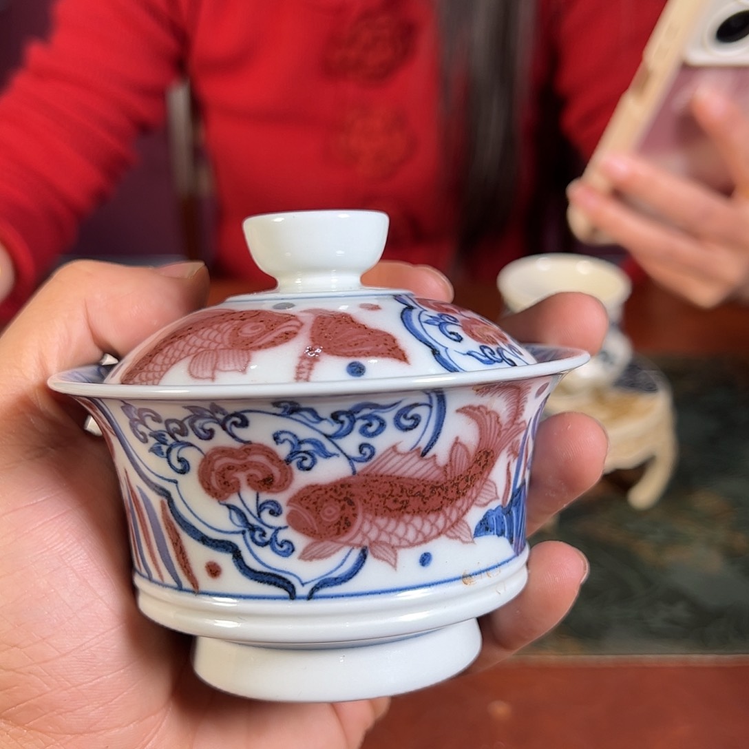 杯景德镇手工手绘陶瓷杯子