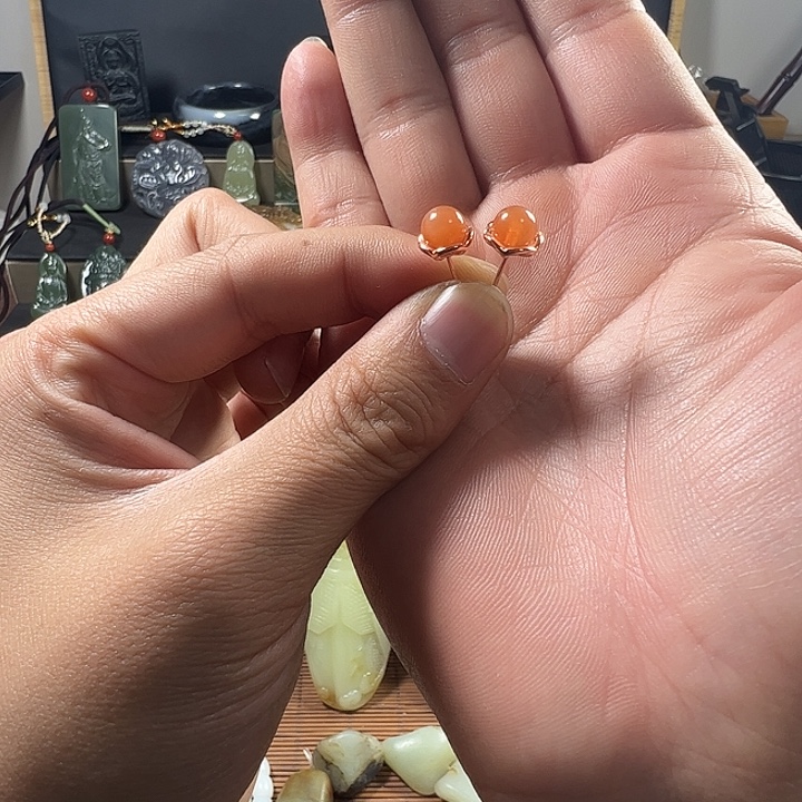 和田玉未镶嵌项链