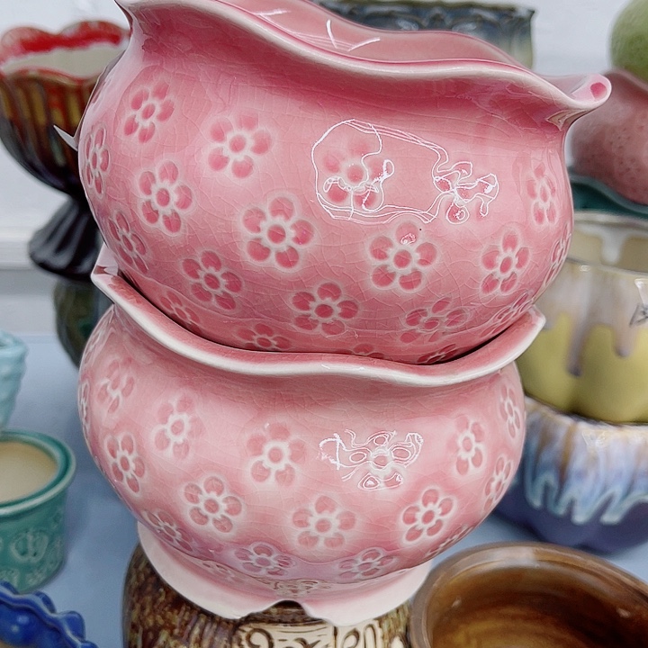 多肉绿植陶瓷花盆