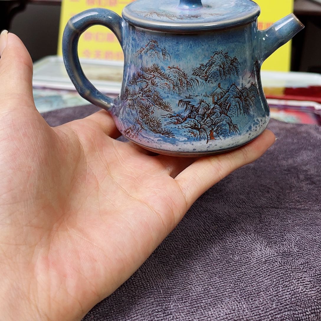 秋山问道竹节壶1111