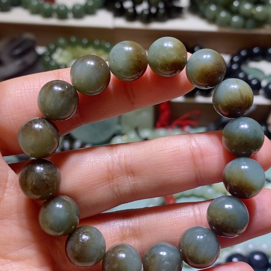 和田玉手链未镶嵌