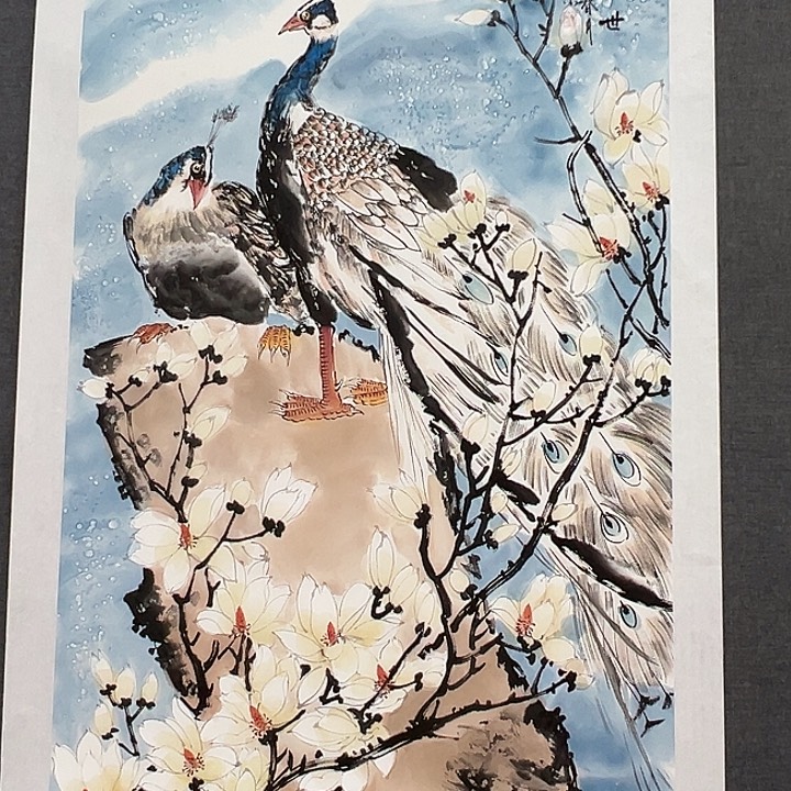 国画书画作品多次