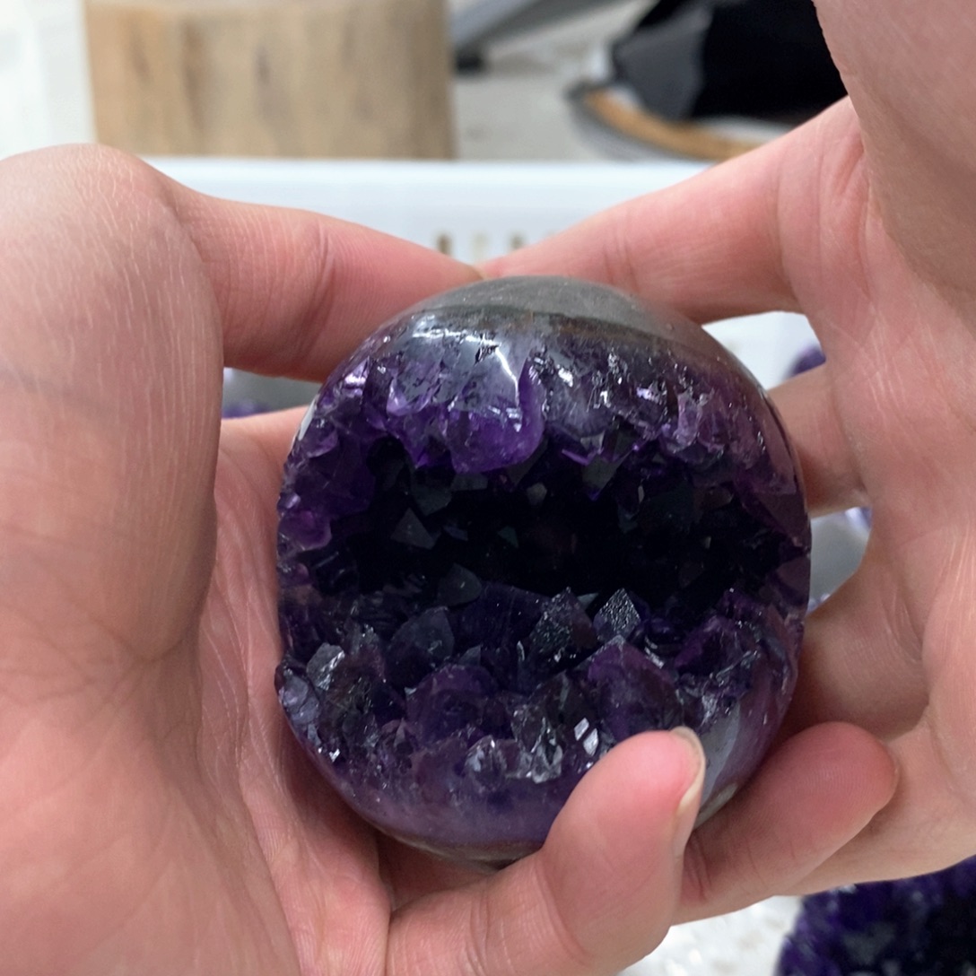 大型摆件（非配饰）紫晶未镶嵌