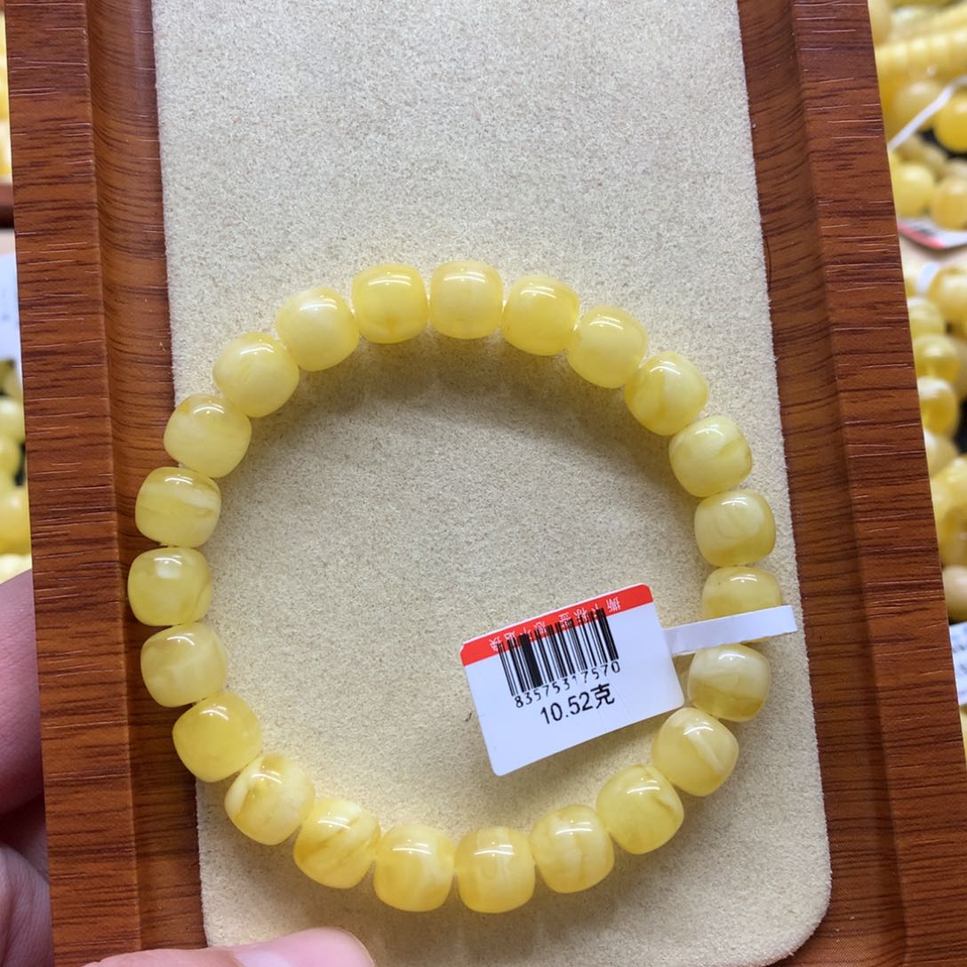 蜜蜡手链未镶嵌蜜蜡