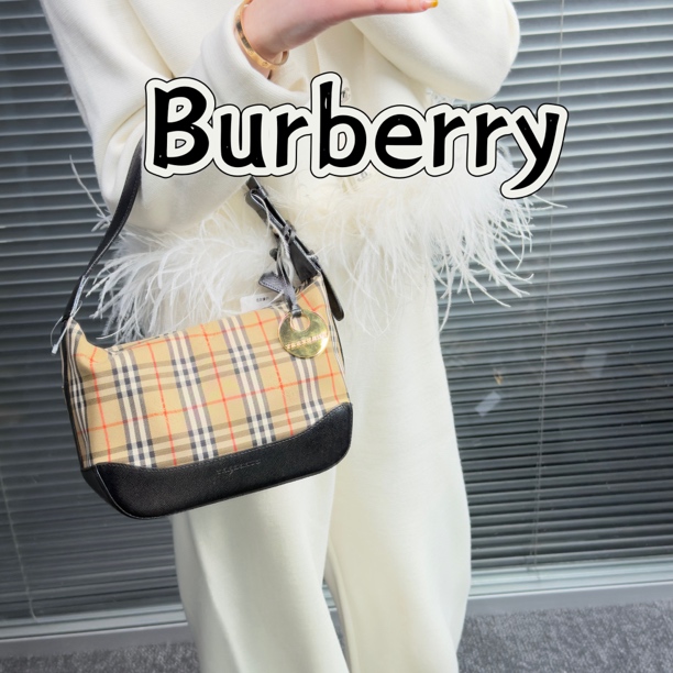 99新 BURBERRY/博柏利 全原战马金币饭盒手提包 Jmm103