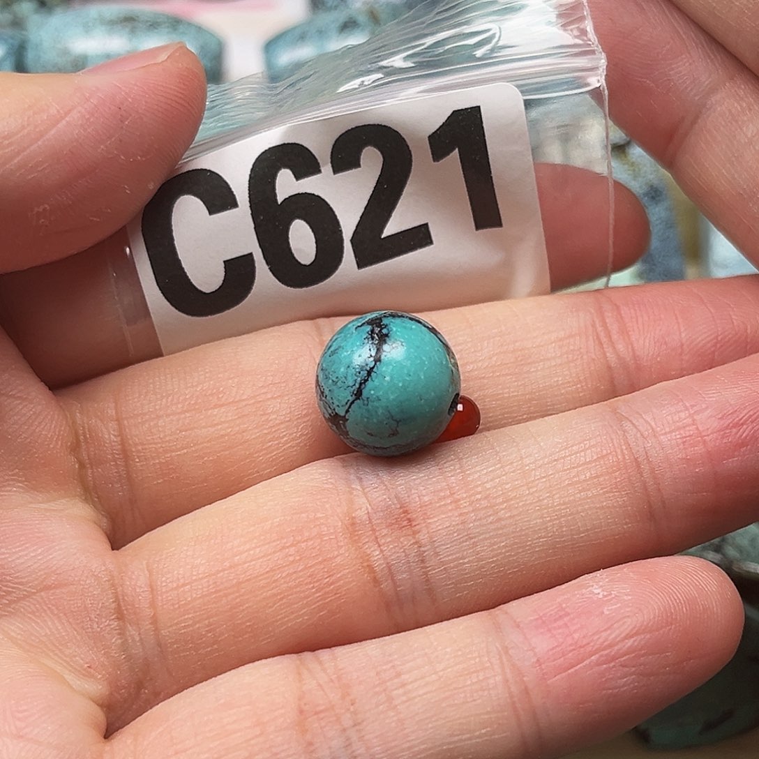 南红玛瑙配饰未镶嵌卡13.3