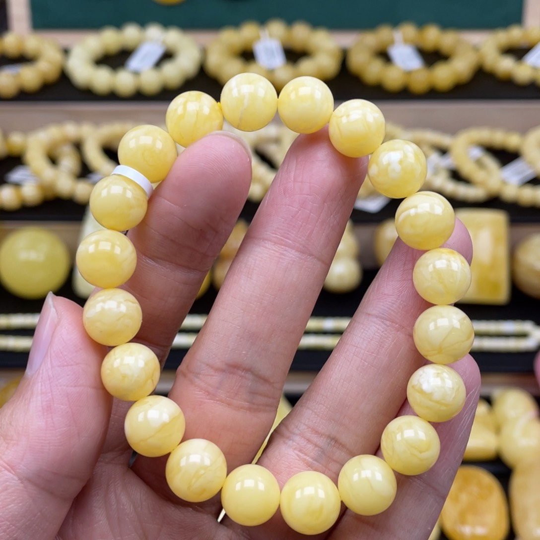 琥珀裸石未镶嵌琥珀蜜蜡