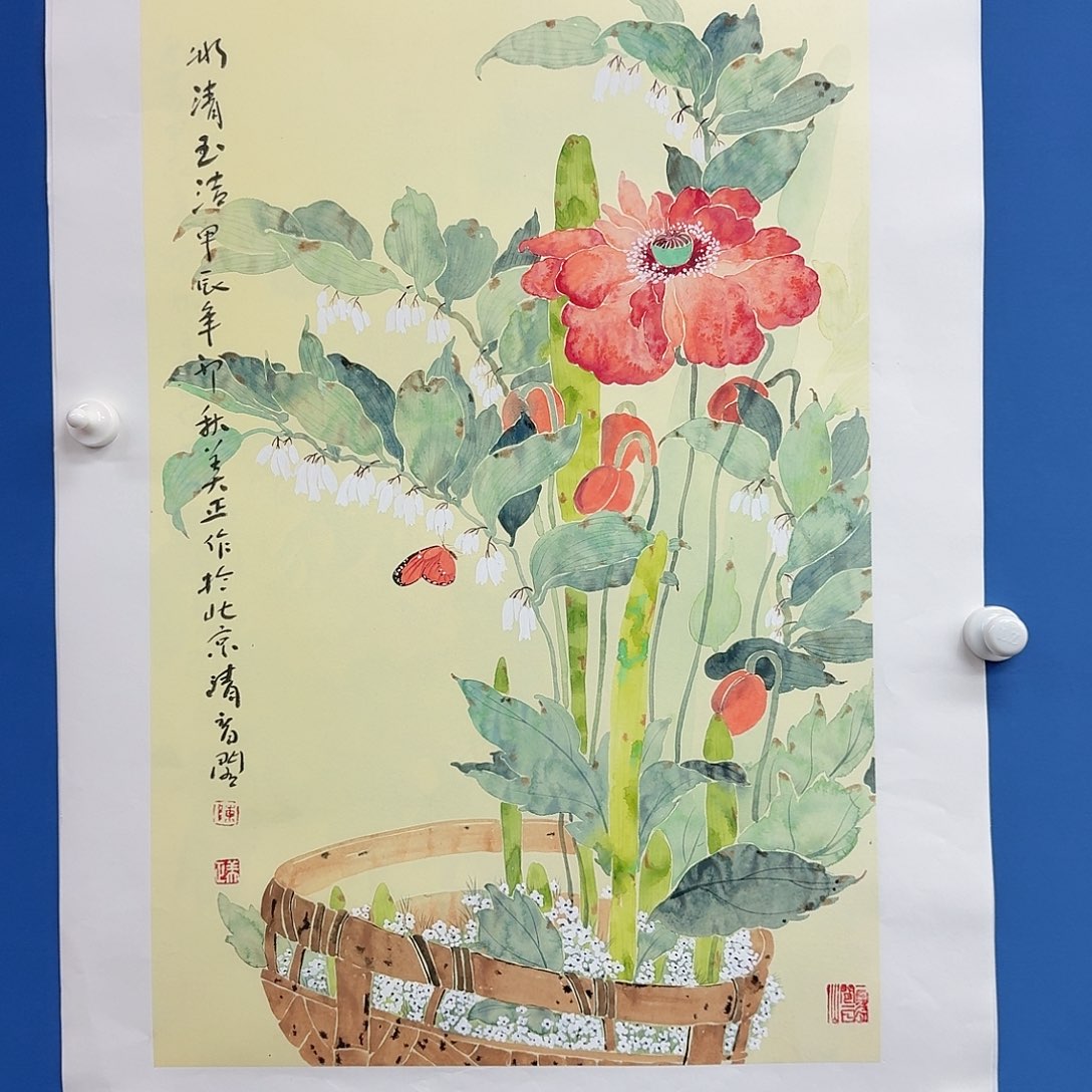 国画多次参加国内外大型画展