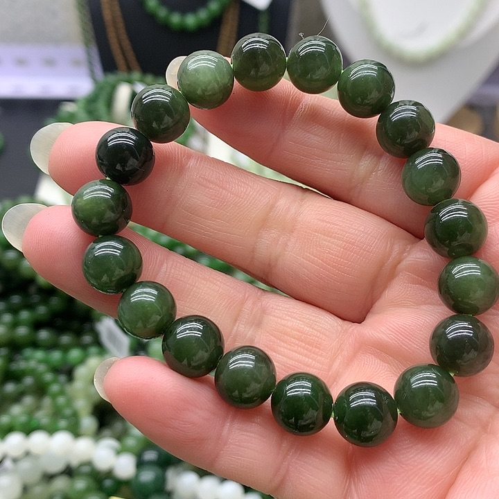 【闪购商品】和田玉手链未镶嵌9.8