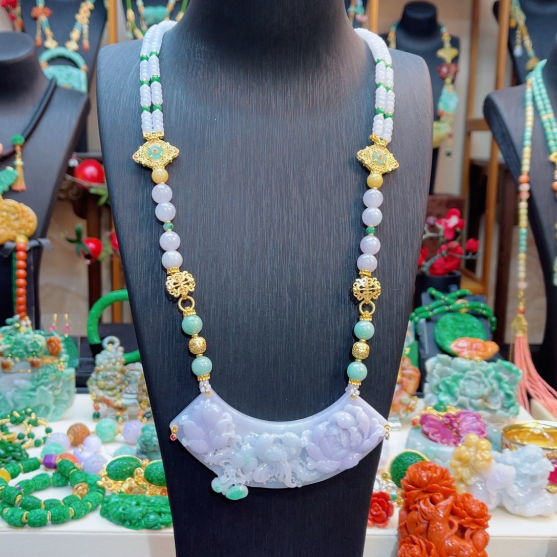 翡翠颈饰合金48小时鉴赏期