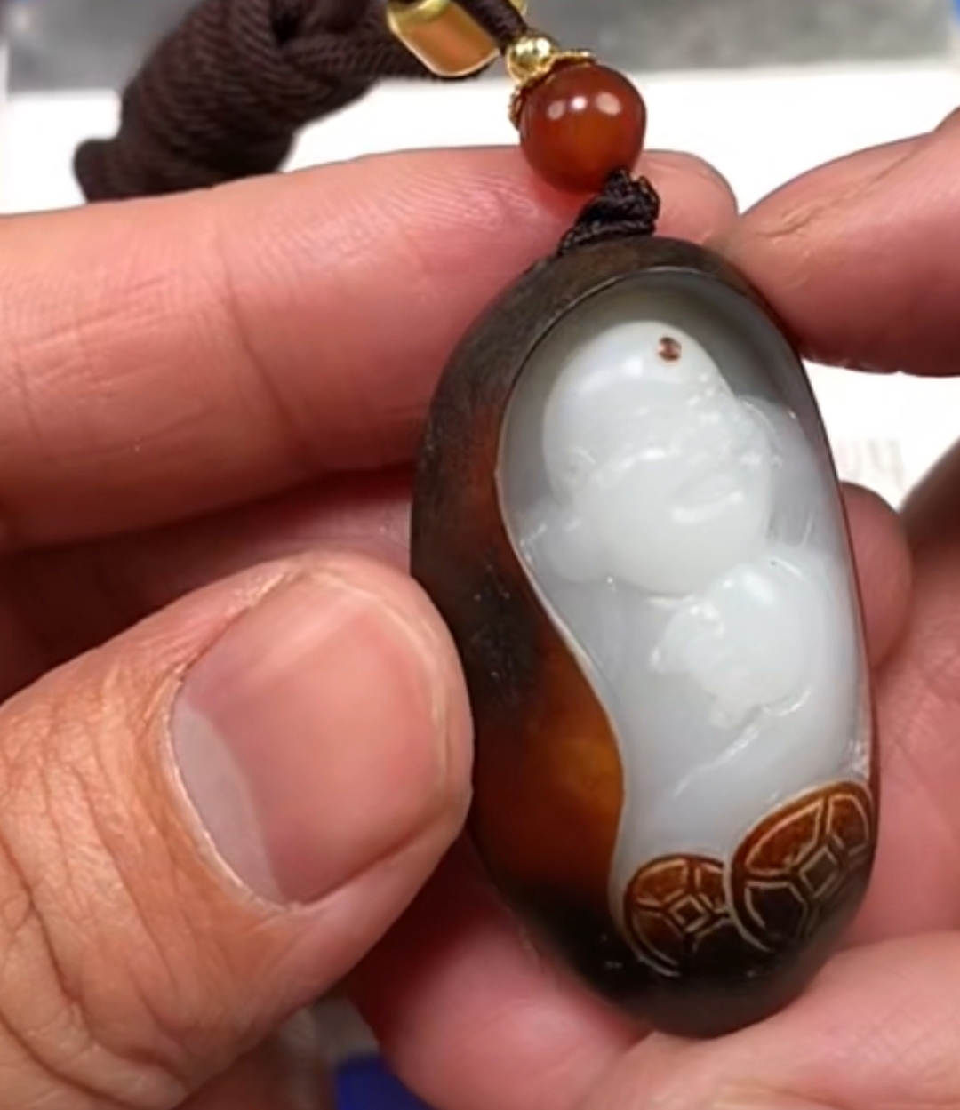 WQ1.13和田玉挂件多样性拍一发一未镶嵌54