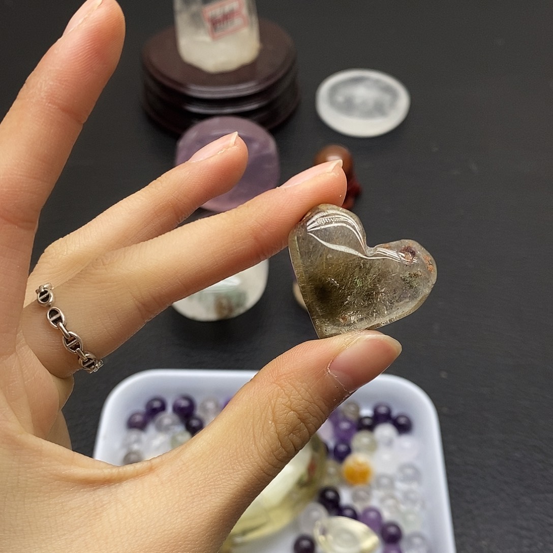 水晶未镶嵌珠宝半成品220水晶石