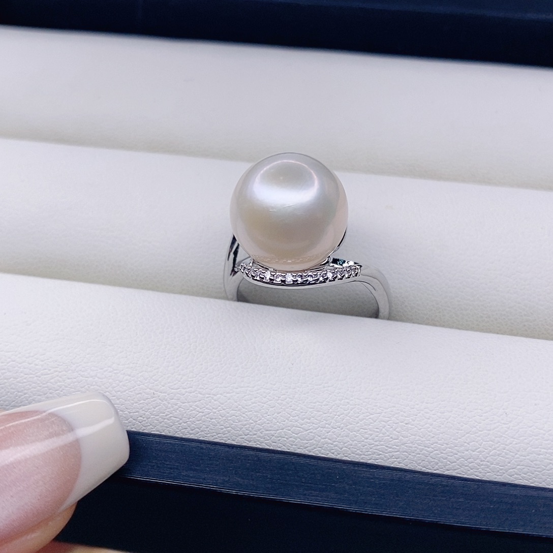未镶嵌戒指淡水珍珠