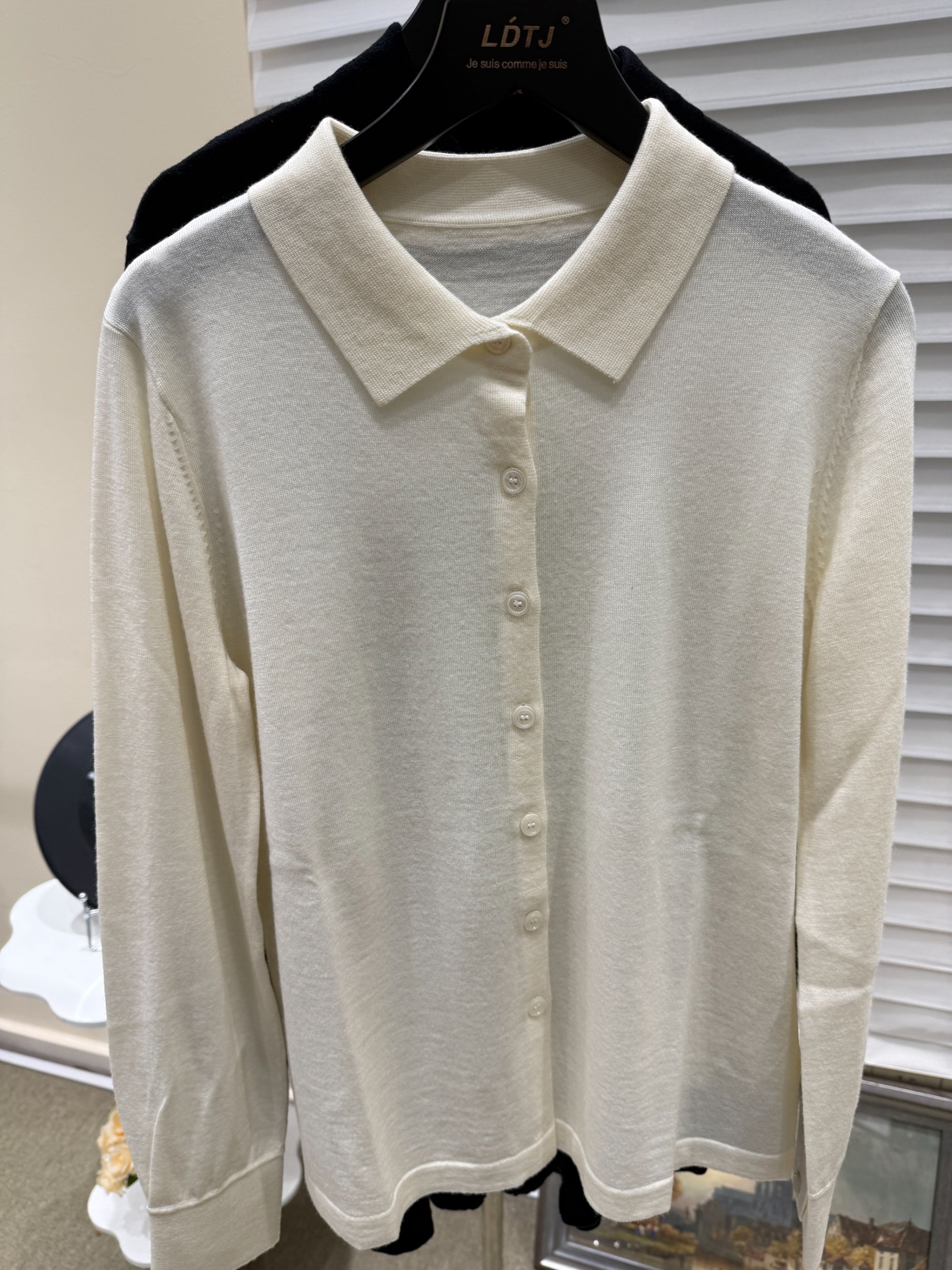 【寶姐专属】衬衫版短款打底毛衣18-针杨子纱顶板