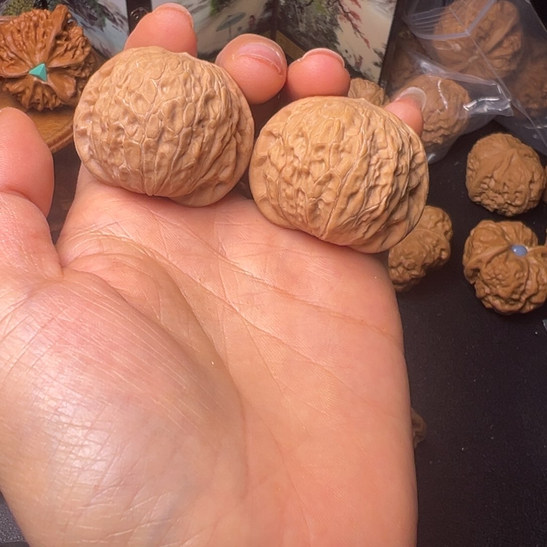 文玩核桃把件干*学38尺铁锤