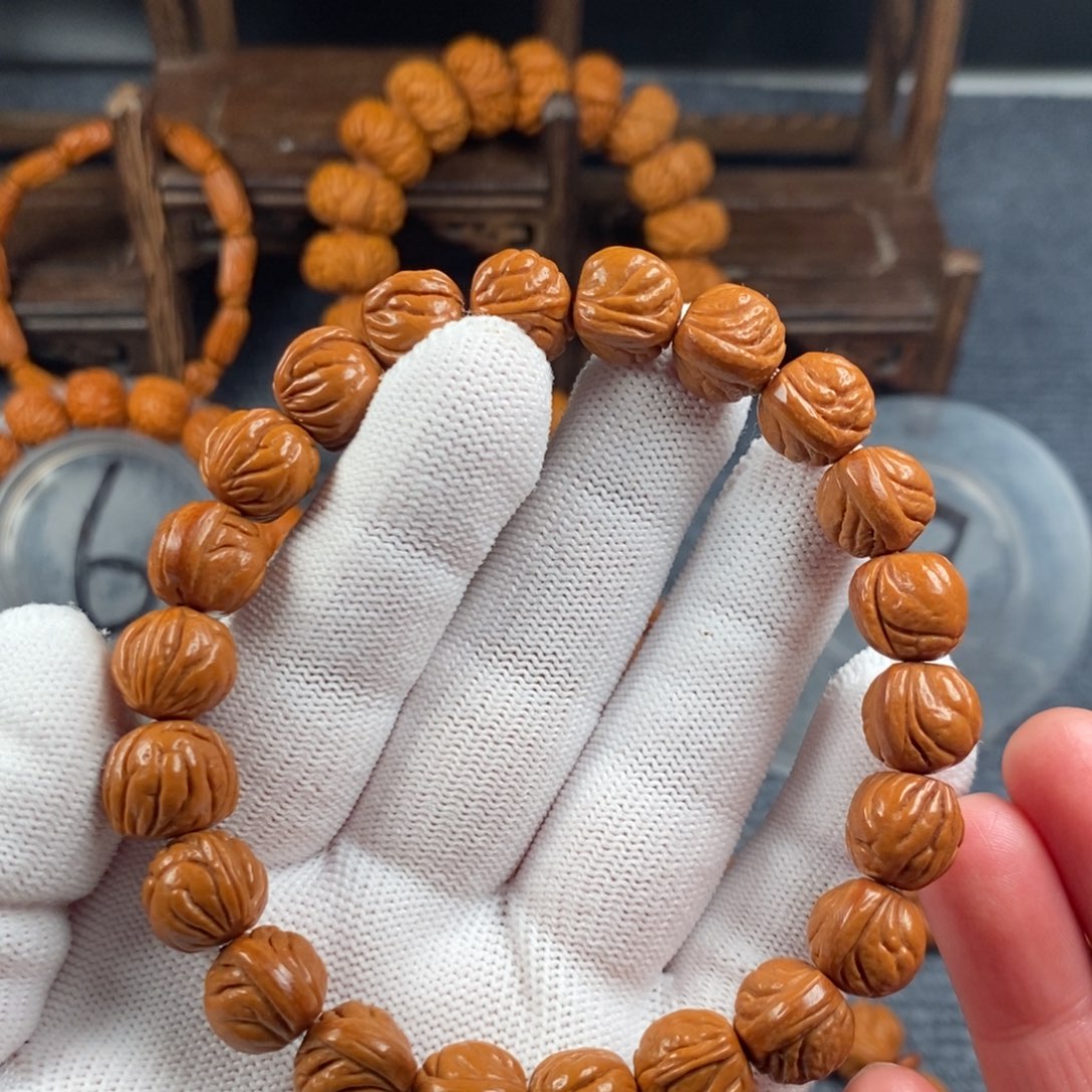 桃核手串4号链接桃核