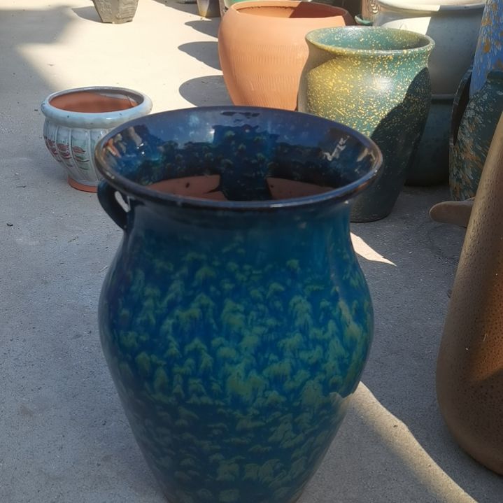 红陶口20高32一个盆