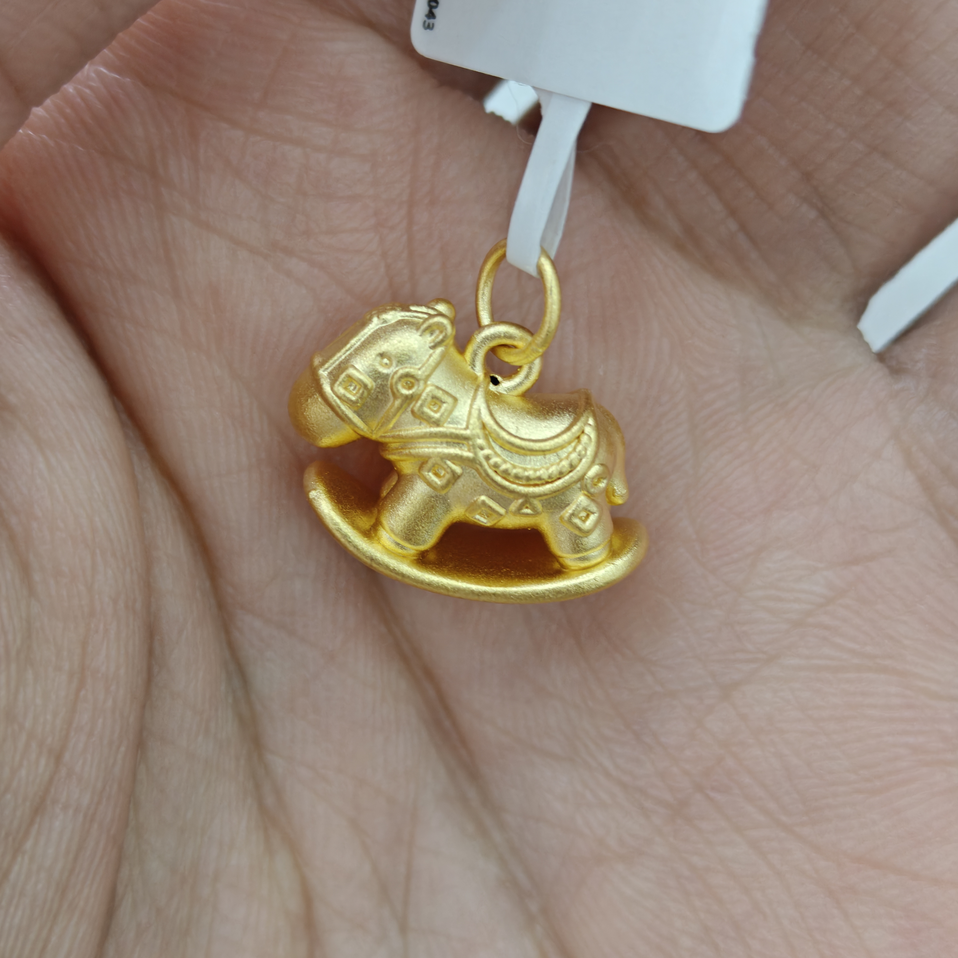 【莹莹专享】足金999 小马 GP 1.78 纳金添喜