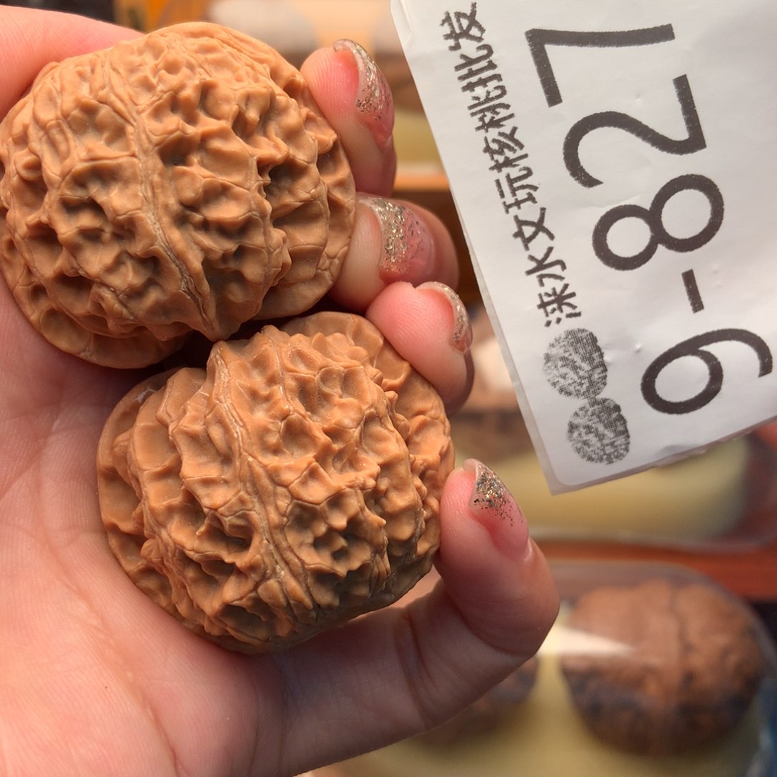 文玩核桃把件39苹果