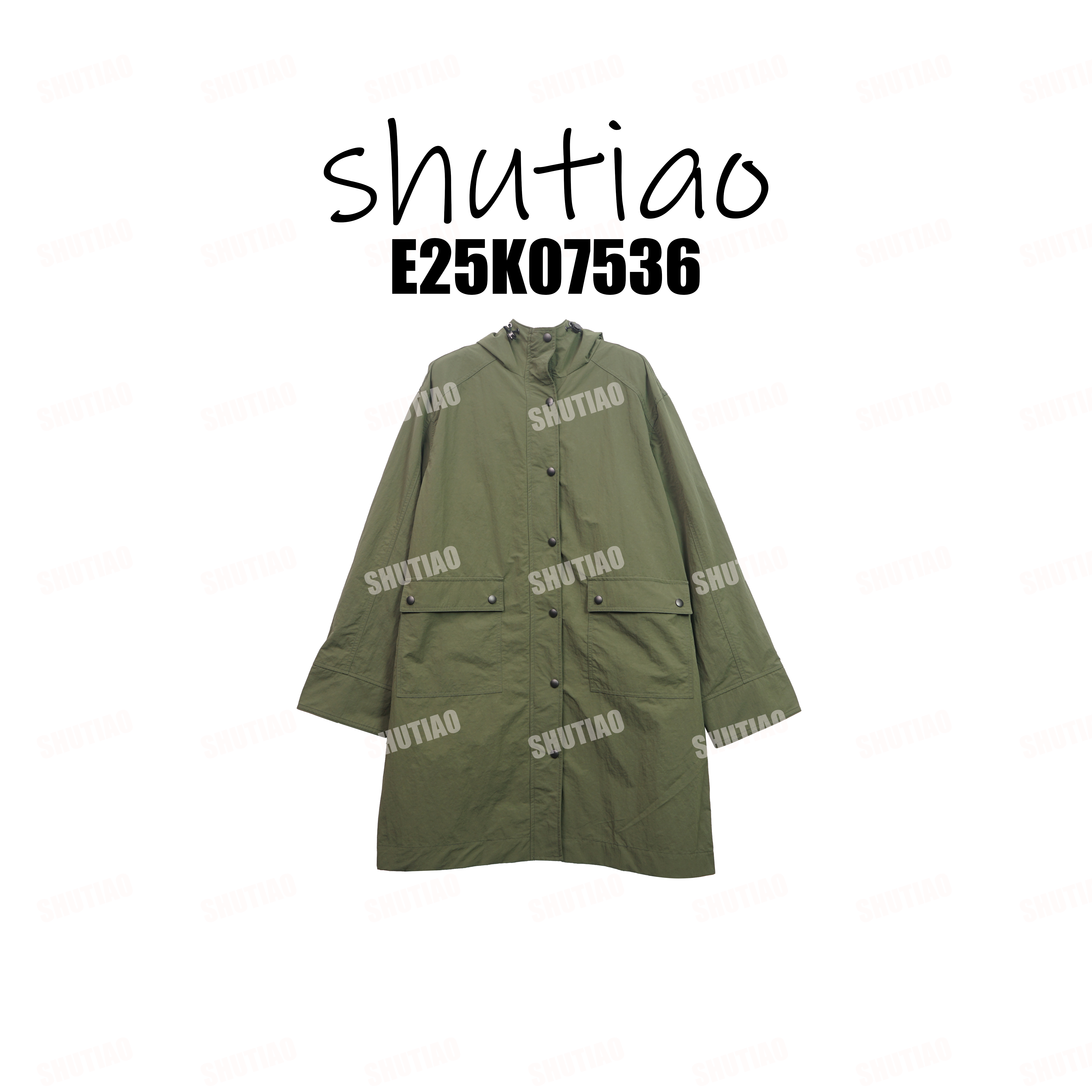 【SHUTIAO】2025冬季：新款小众设计款外套E25K07536