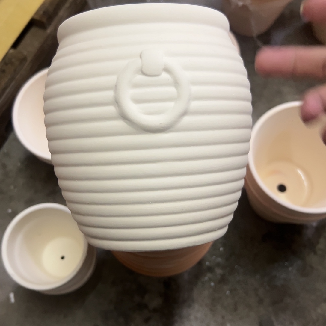 【闪购商品】红陶蜂蜜罐11口14高1个【微瑕】