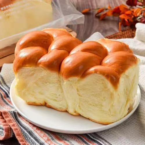 米香味的老式拉丝小米面包3个装  两袋起拍