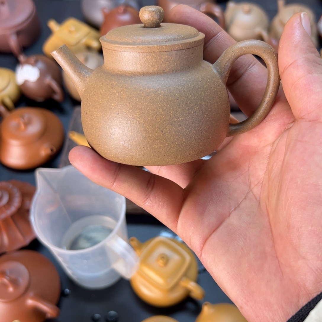 涵***涵紫砂茶壶半手工言心