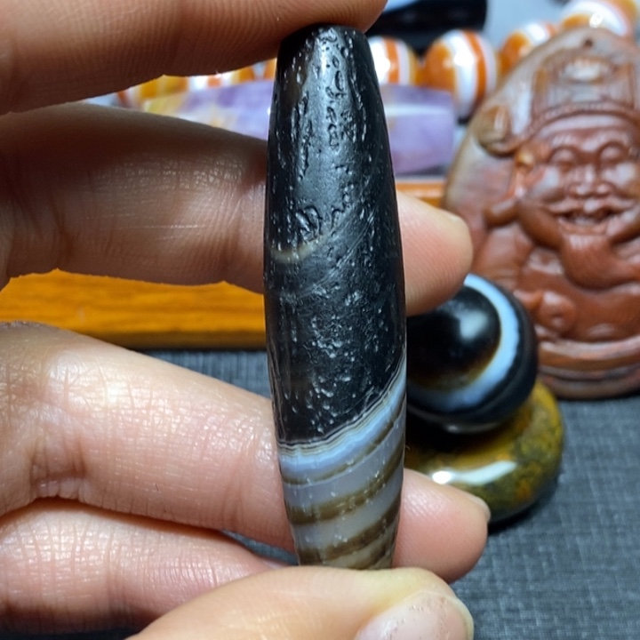 极***茶玛瑙/玉髓未镶嵌颈饰