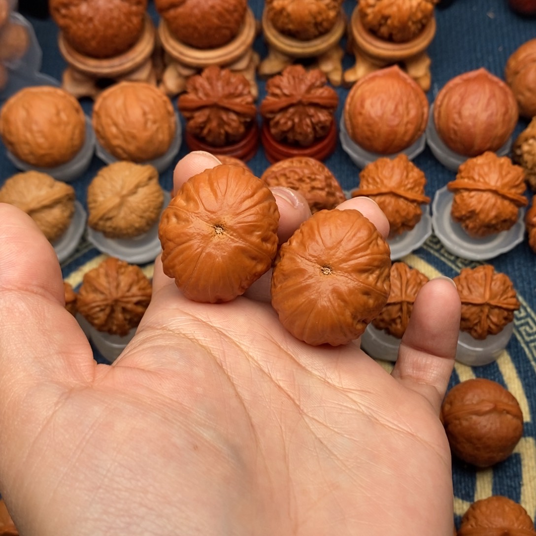 一***…文玩核桃把件小南瓜