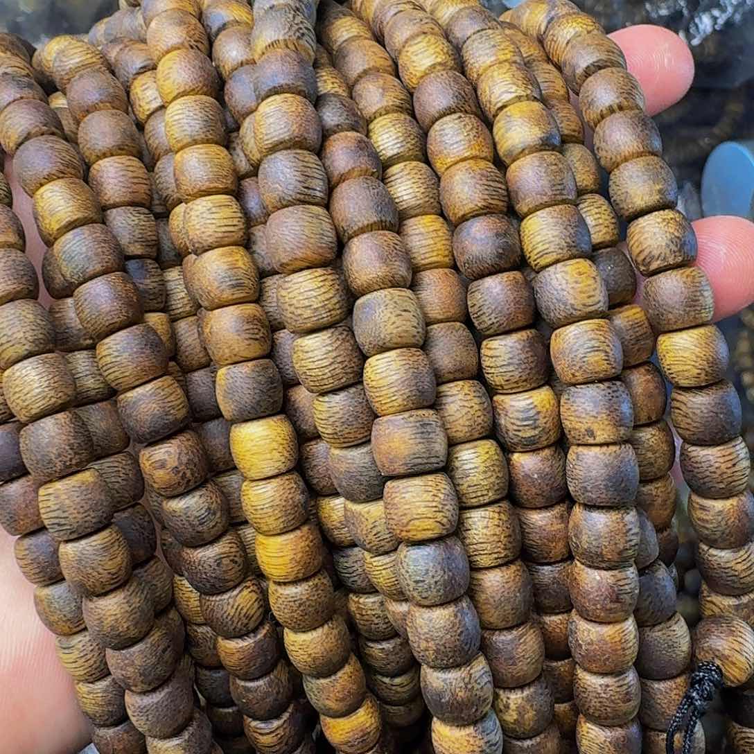 沉香手串陆河老型鼓珠卡七多样性发一