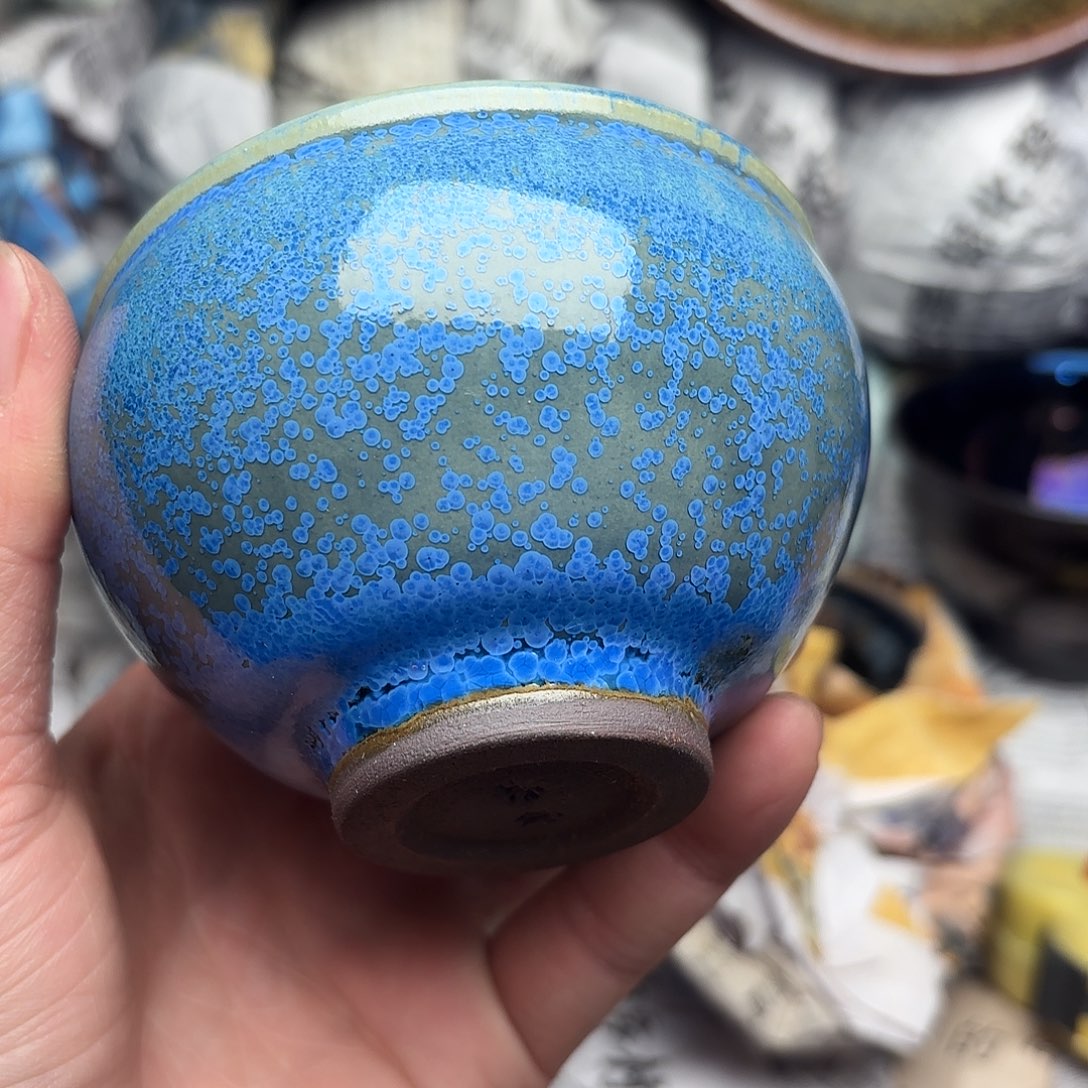茶盏建盏主人杯一只微瑕