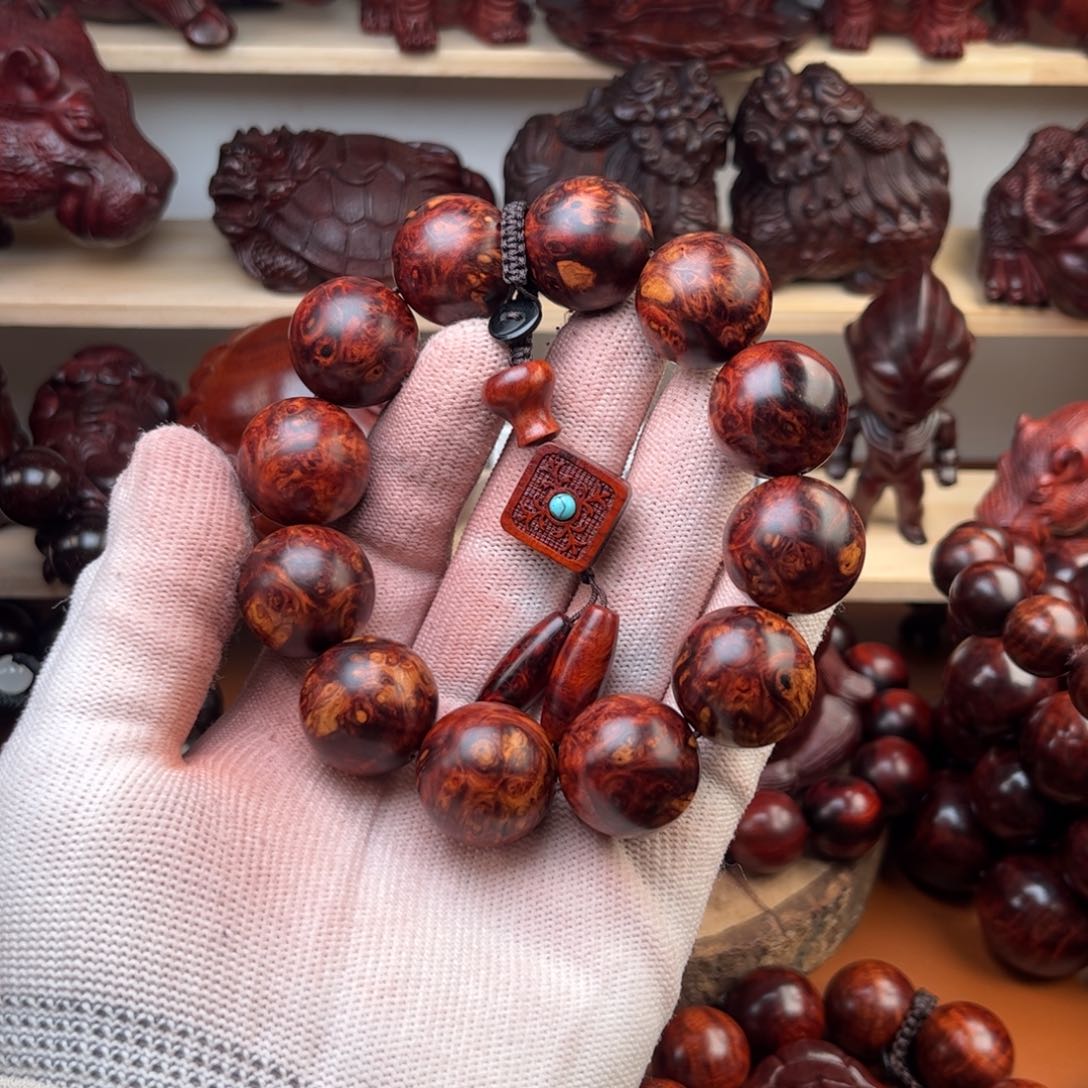 染料紫檀（血檀）哇***咔2.0满瘤疤-多样性发其一