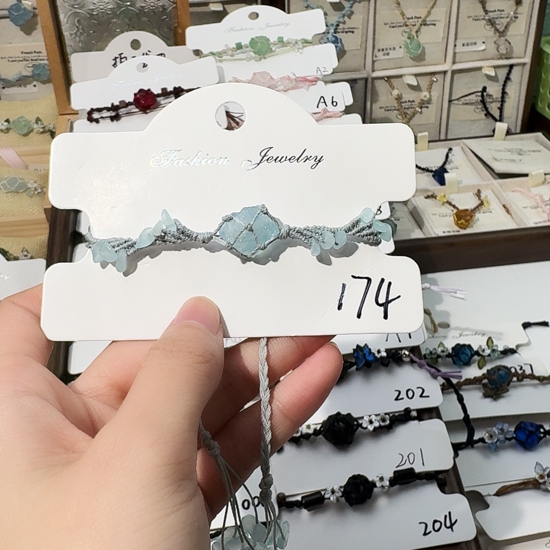 石英石纯铜手绳174