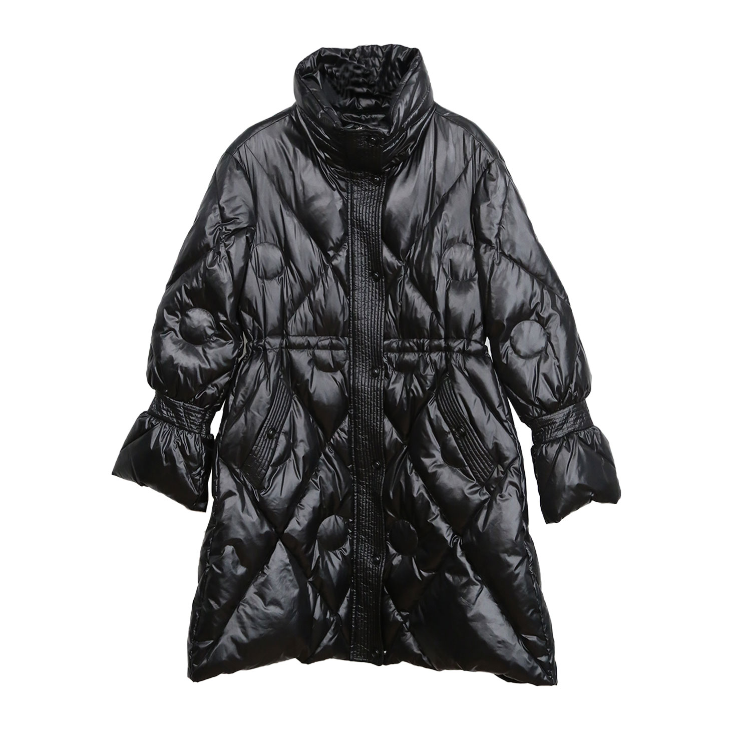 【黎黎姐专属价】她翼春季羽绒服黑色简约宽松中长款YE4244333628