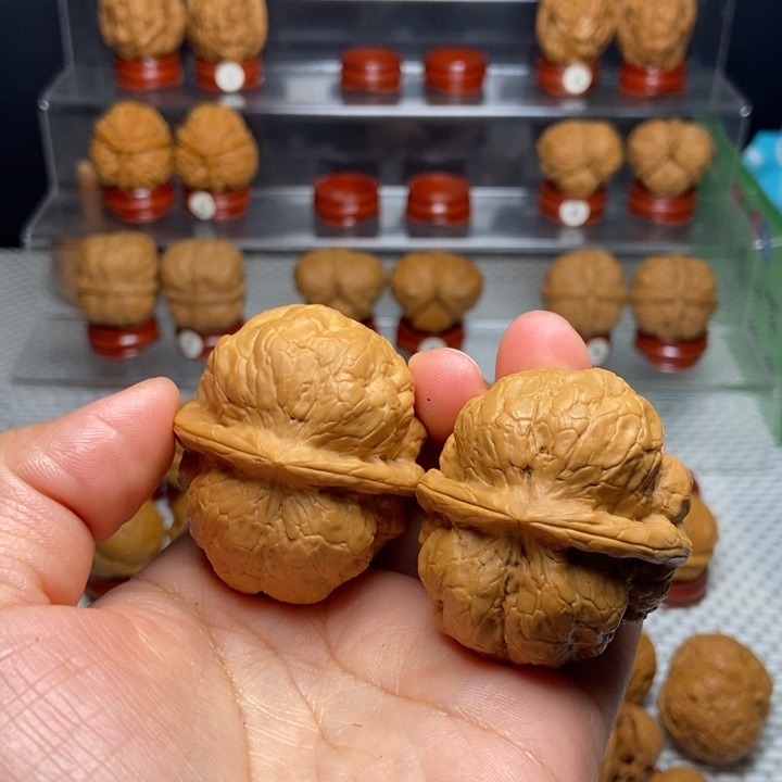 1***龙文玩核桃把件金蟾疙瘩包2