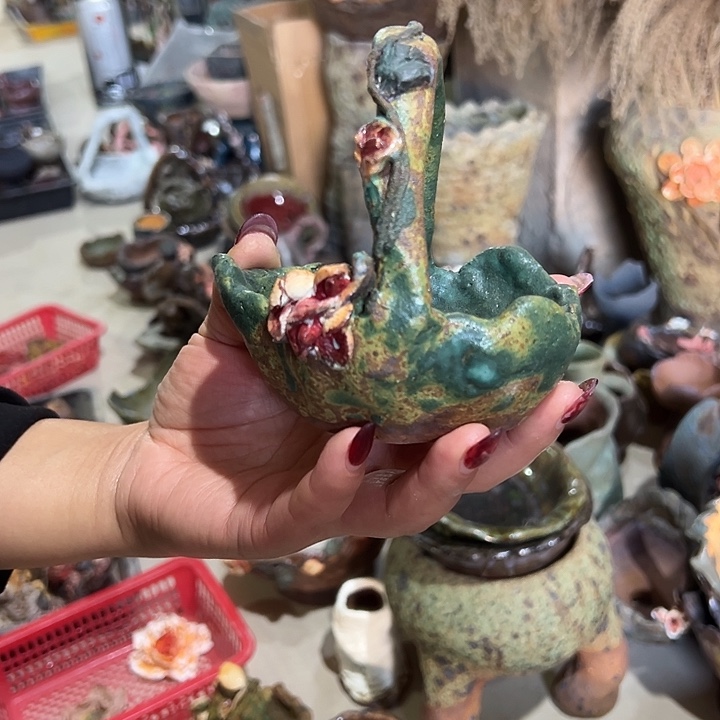 福利手工粗陶高温