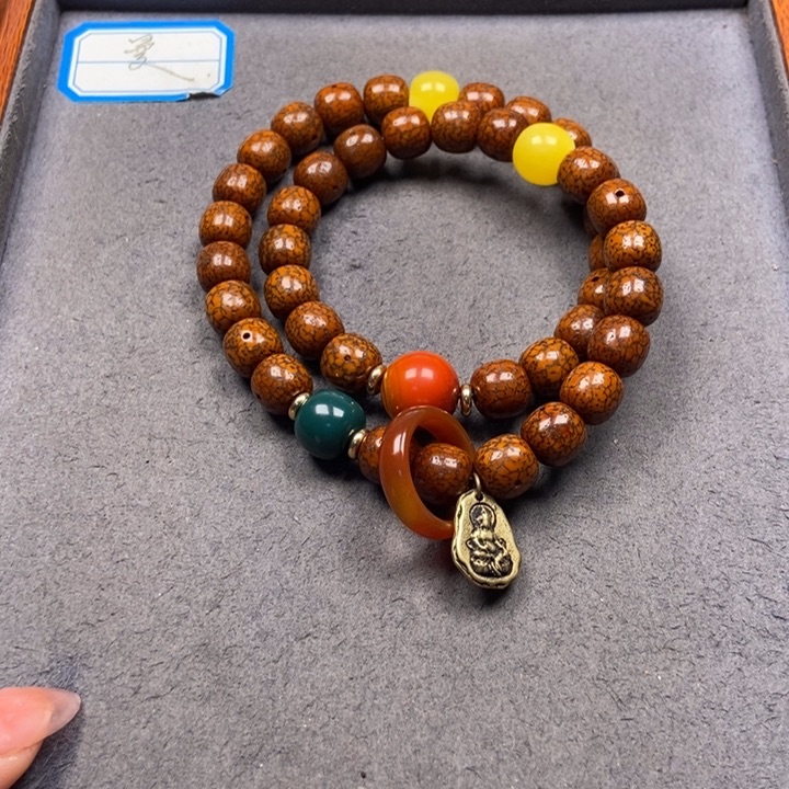 星月菩提吊坠菩提