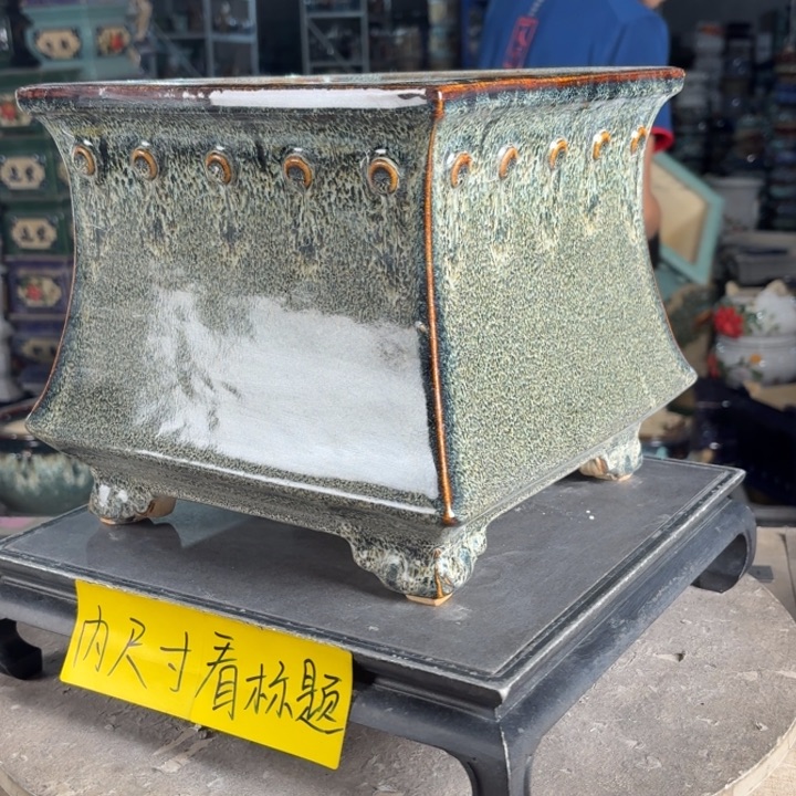 一风堂石湾花盆 内19*19